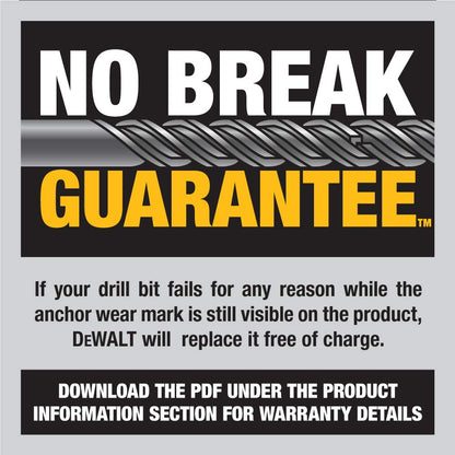 DEWALT DW5855 1-1/4-Inch x 24-Inch x 29-Inch High Impact 4 Cutter SDS Max