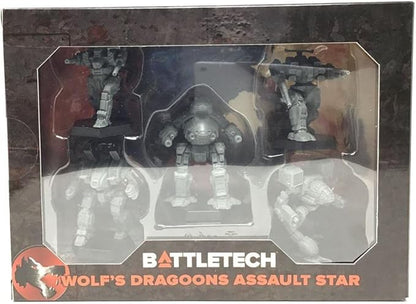 Catalyst Game Labs - BattleTech Wolfs Dragoons Assault Star - Miniature Game - English Version