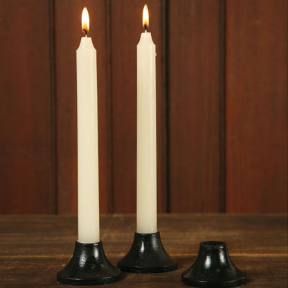 HomArt Brooks Decorative Cast Iron Taper Candle Holder