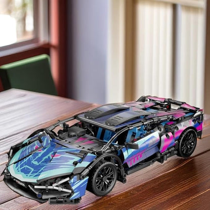 Sport Car Building Block Sets for AdultsTechnical Race Car Collectible 1:14 Model Scale Engineering Toy Racing Cars Birthday for Men Boys Teens Age 8+ 8-12 12 13 14 14+