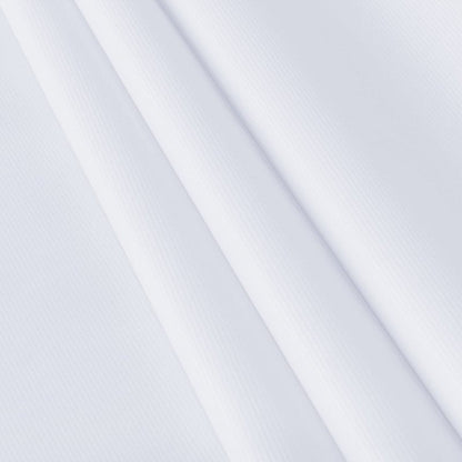 sancua 100% Waterproof Rectangle PVC Tablecloth - 54 x 140 Inch - Oil Proof Spill Proof Vinyl Table Cloth, Wipe Clean Table Cover for Dining Tables, Buffet Parties and Camping, White