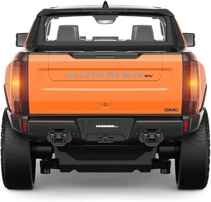 1/16 RC Raing Car for Hummer EV Remote Control Alloy Car with Crab Walking Model 4.8V 600mAh Vehicle Adult Collectible (1/16 Orange)