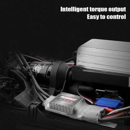 GLOBACT AM32 80A Crawler ESC and 3542 Brushless Motor Kit for 1/8 1/10 RC Crawler Car Axial SCX10 TRX-4 TRX-6 (2250KV 3542)