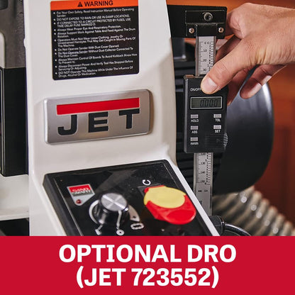 JET 25-Inch Drum Sander, Open Stand, 1-3/4 HP, 115V 1Ph (JWDS-2550)