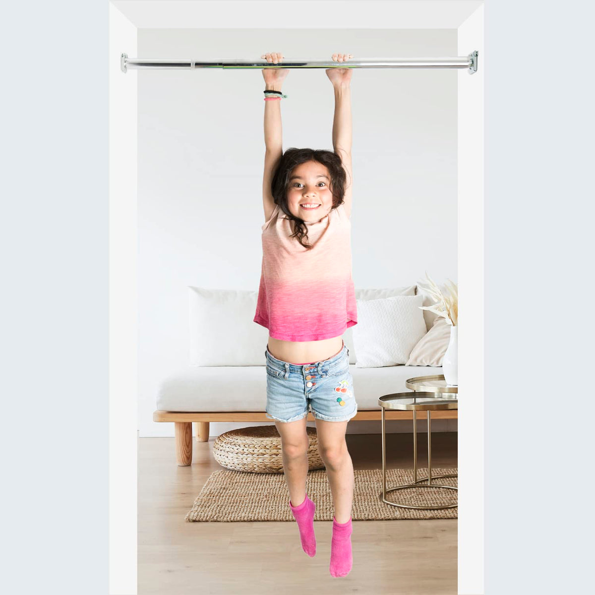 DreamGYM Doorway Pull-up Bar - Chin-up Bar - Swing Support Bar