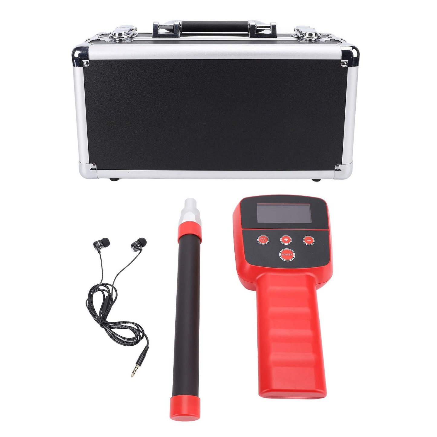 512Hz Underground Pipe Locator Water Portable LED Display Pipe Inspection Locator for Pipeline Blocking Clogging