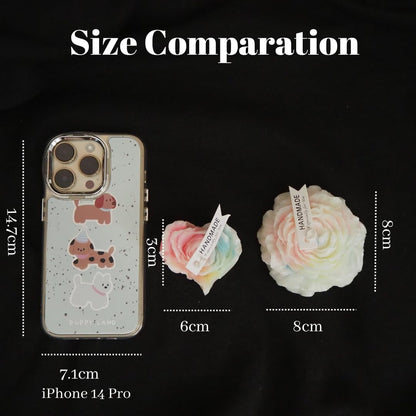 Glow in The Dark Candles for Wax Play & Massage - Low Temp Body Safe, Romantic Adult Candles (3, Heart)