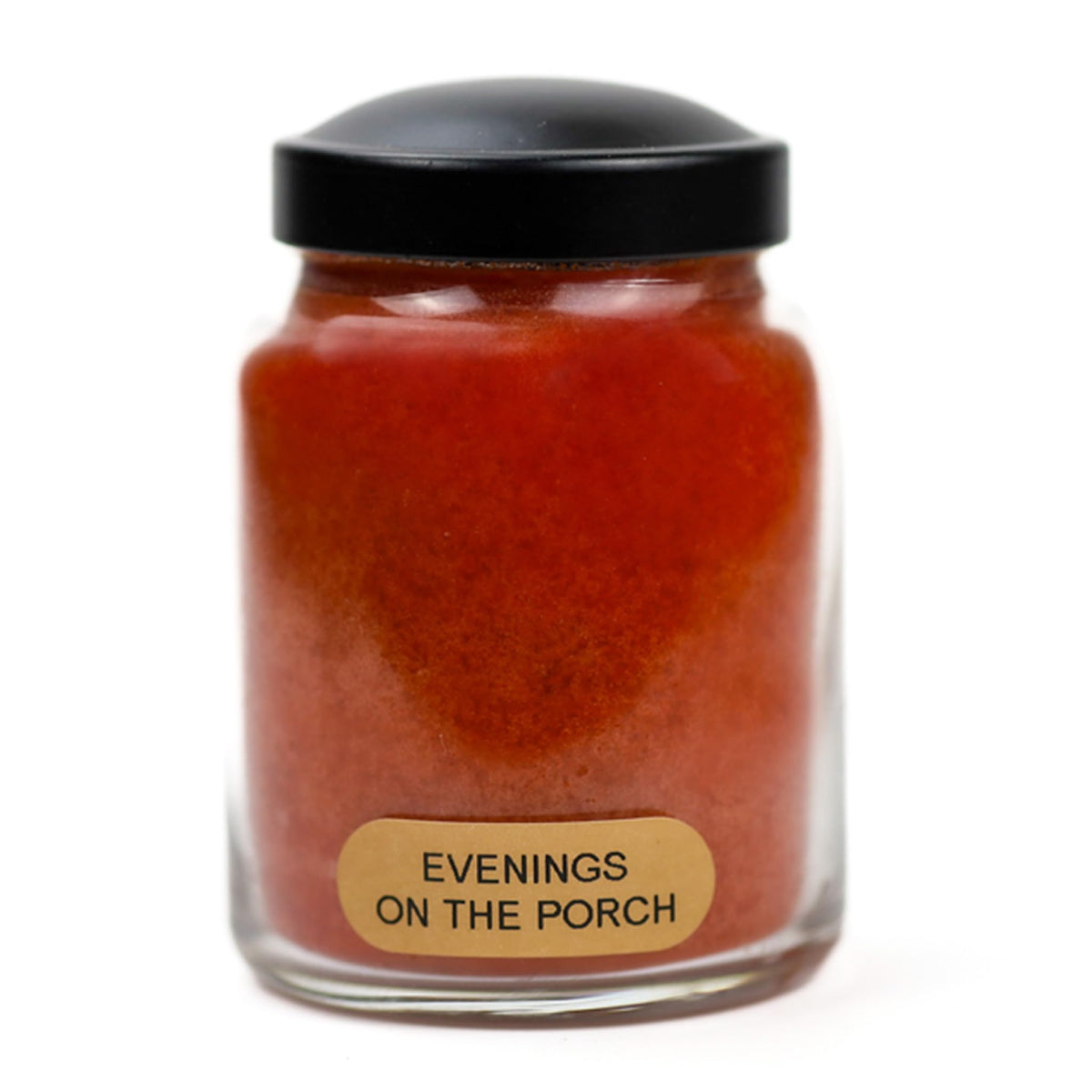 A Cheerful Giver - Evenings On The Porch Baby Scented Glass Jar Candle (6oz) with Lid & True to Life Fragrance Made in USA