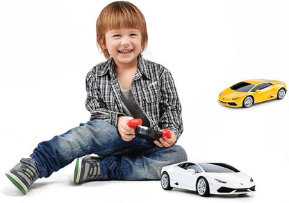 RASTAR Lamborghini HURACÁN LP610-4 RC Car Radio Remote Control 1/24 Scale (White)