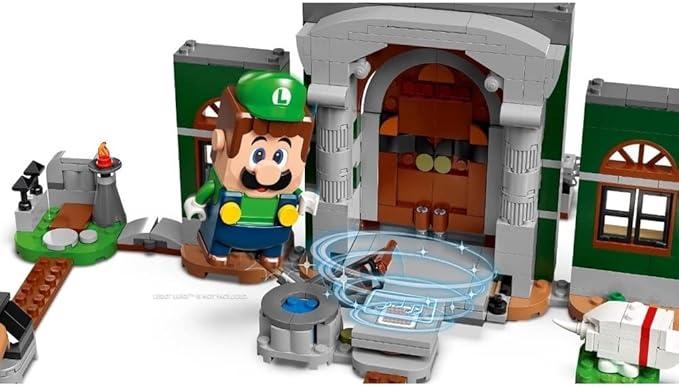 LEGO Super Mario Luigi’s Mansion Entryway Expansion Set 71399 Building Kit Collectible Toy for Kids Aged 7 and up (504 Pieces)