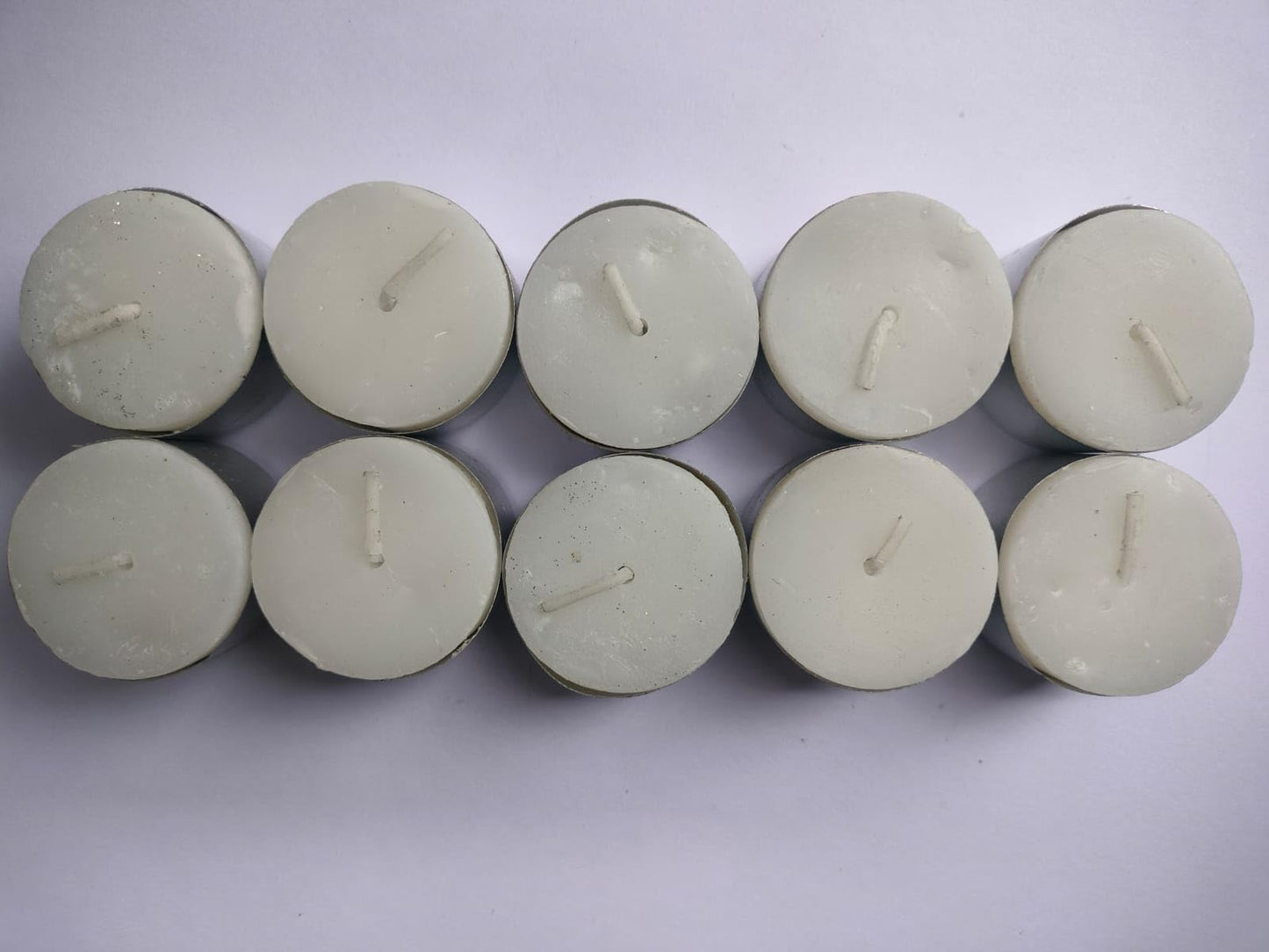 Tealight Candles 100% Pure Wax, Unscented, Long Burning Tealight, 9 Hours Burn time, White Unscented Tea Light Candles (Pack of 100)