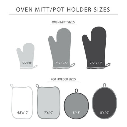 KITCHENAID Ribbed Soft Silicone Oven Mitt 2-Pack Set, 7.5"x13", Smoked Paprika