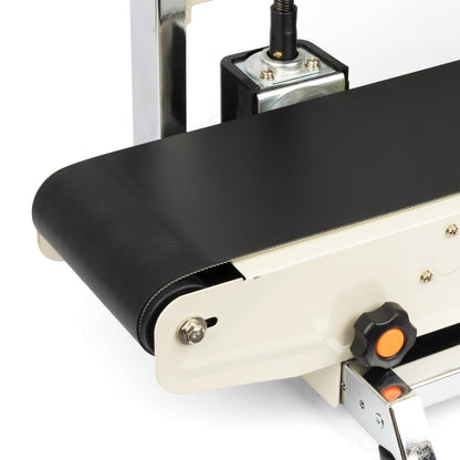 U.S. Solid Continuous Bag Band Sealer Sealing Machine, Automatic Horizontal Band Sealer with Digital Temperature Control for 0.02-0.08mm PVC Bags Films Stamp Coding