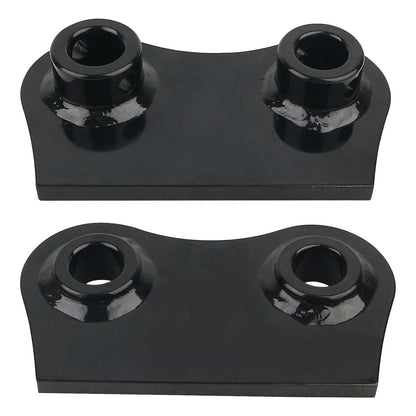 Bucket Attachment Ear Weld on 30mm 4-31/32" C-C Compatible with Cat 301 Mini Excavator Replaces (with Pins and Welded Base Plate)