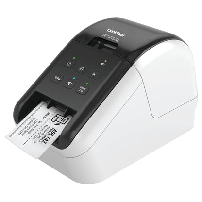 Brother QL-810Wc Professional Printer with USB and WiFi connectivity, Ultra-Fast up to 110 Labels per Minute with Standard Address in Monochrome, Black & Red Printing Available