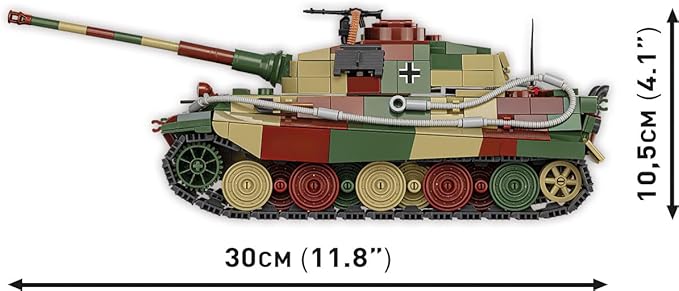COBI Historical Collection WWII Panzer VI Ausf. B KONIGSTIGER Tank Building Set 802 Pieces