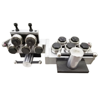 PreAsion Metal Wire Cable Straightener Straightening Machine with 10pcs V Shape Straighten Wheels Adjustable Diameter 2-4mm Straightening Tool for Different Metal Wire