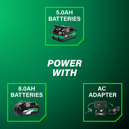 Metabo HPT 36V MultiVolt 6-1/2" Cordless Track Saw Kit, Adjustable Bevel -1 to 46°, Over 2-1/2" Cutting Depth, Lightweight Design, Includes 4.0Ah Metabo Battery and Rapid Charger, C3606DPA