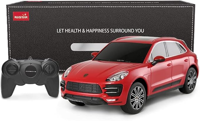 RASTAR 1:24 Porsche Macan Turbo RC Toy Car Remote Control Car Gifts for Kids