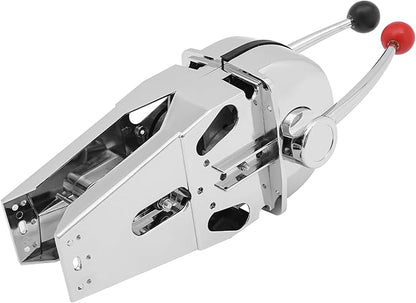 Boat Dual Engine Control Double Lever Control Boat Dual-Handle Controller W/Smooth Shifting &amp Throttle Marine Controller Dual Handle