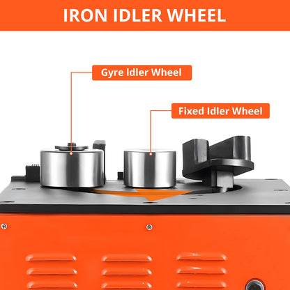 1600W Electric Rebar Bender Machine up to 1 inch with Our Electric Bender - Achieve 0-180° Angles, Operate with Convenient Foot Pedal Switch & Powerful Motor