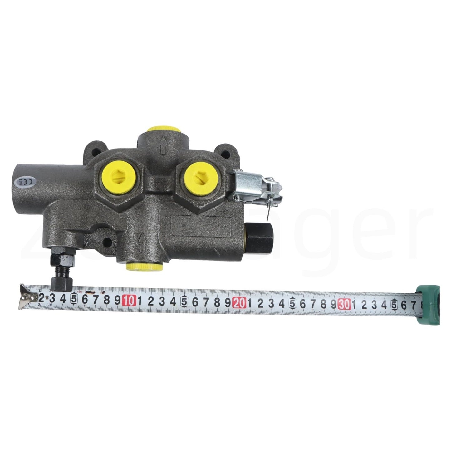 Zachager Hydraulic Log Splitter Pump Kit - 16 GPM 2-stage pump, coupler, mount and hardware - 1" inlet, 1/2" NPT outlet, 3600RPM, 4000 PSI, for small engine log splitters