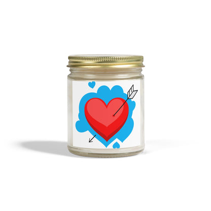 xzdesign Create Your Own Custom Candle Personalized Candles Coconut Apricot Wax Scented 4oz 9oz 9 scents Gold lid & Amber Clear Bottle