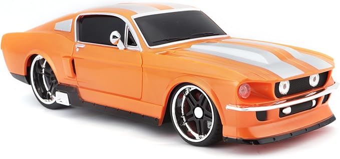 Maisto Tech R/C 1:24 Scale 2.4 GHz 1967 Ford Mustang GT Metallic Orange