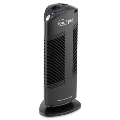 Ionic Pro Compact Air Purifier Tower, Never Replace Filters, Quiet Negative Ion Technology, Captures Pollutants, Pet Dander, Dust, Odor, Smoke, and More, CA200, Cleans Rooms Up to 300 sq. ft