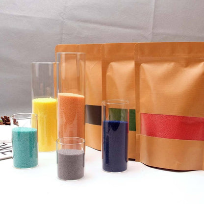 PHYMAT 3.5oz Pearled Candle, Candle Sand Wax with 50pcs Wicks, Refillable Sand Candles Kit for DIY Candles Making, Handmade Candles