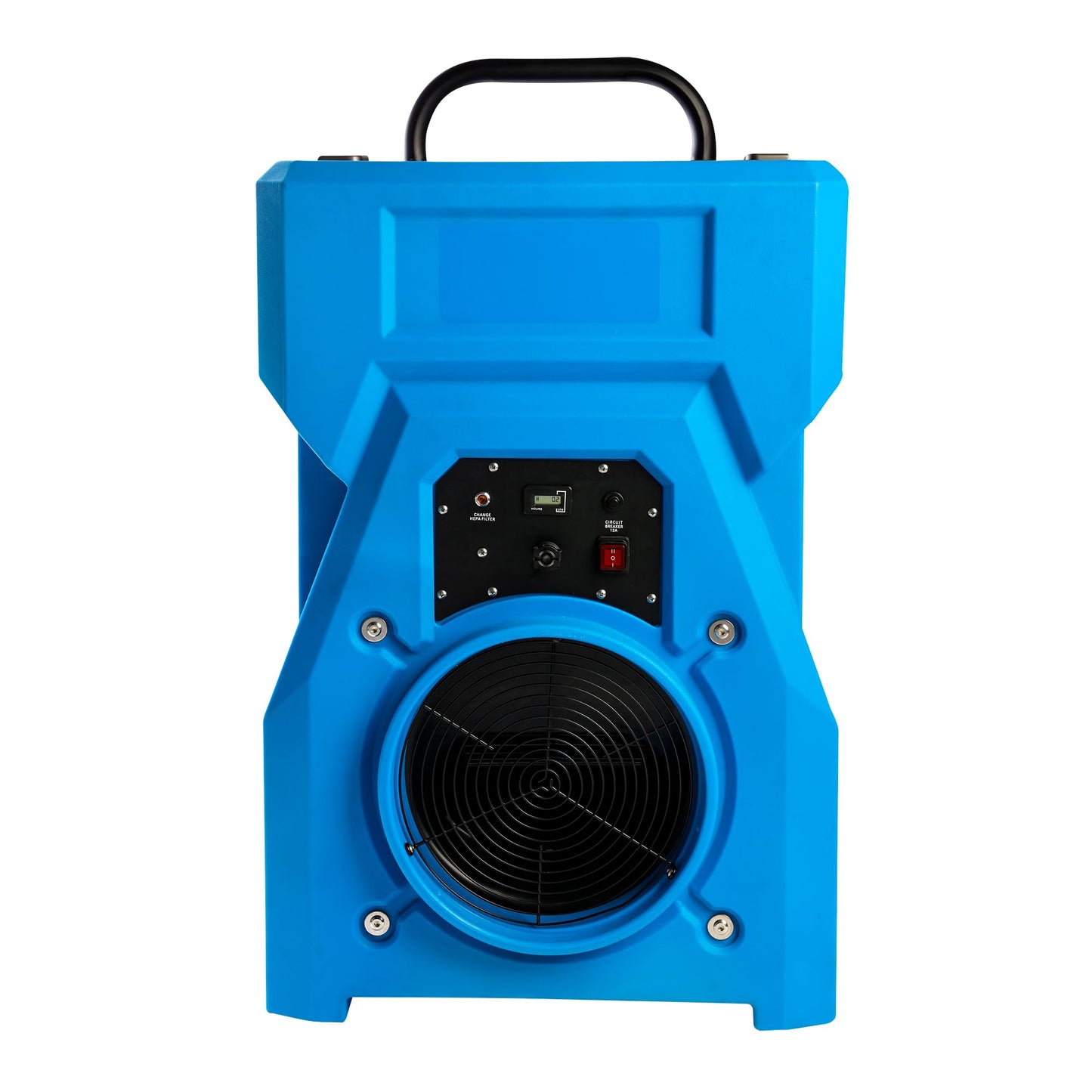 MOUNTO 1000cfm Portable Industrial Air Purifier Negative Air Scrubber - Powerful 1HP Motor, True HEPA Filter, 2-Speed, Handle and wheels 3-Year Warranty