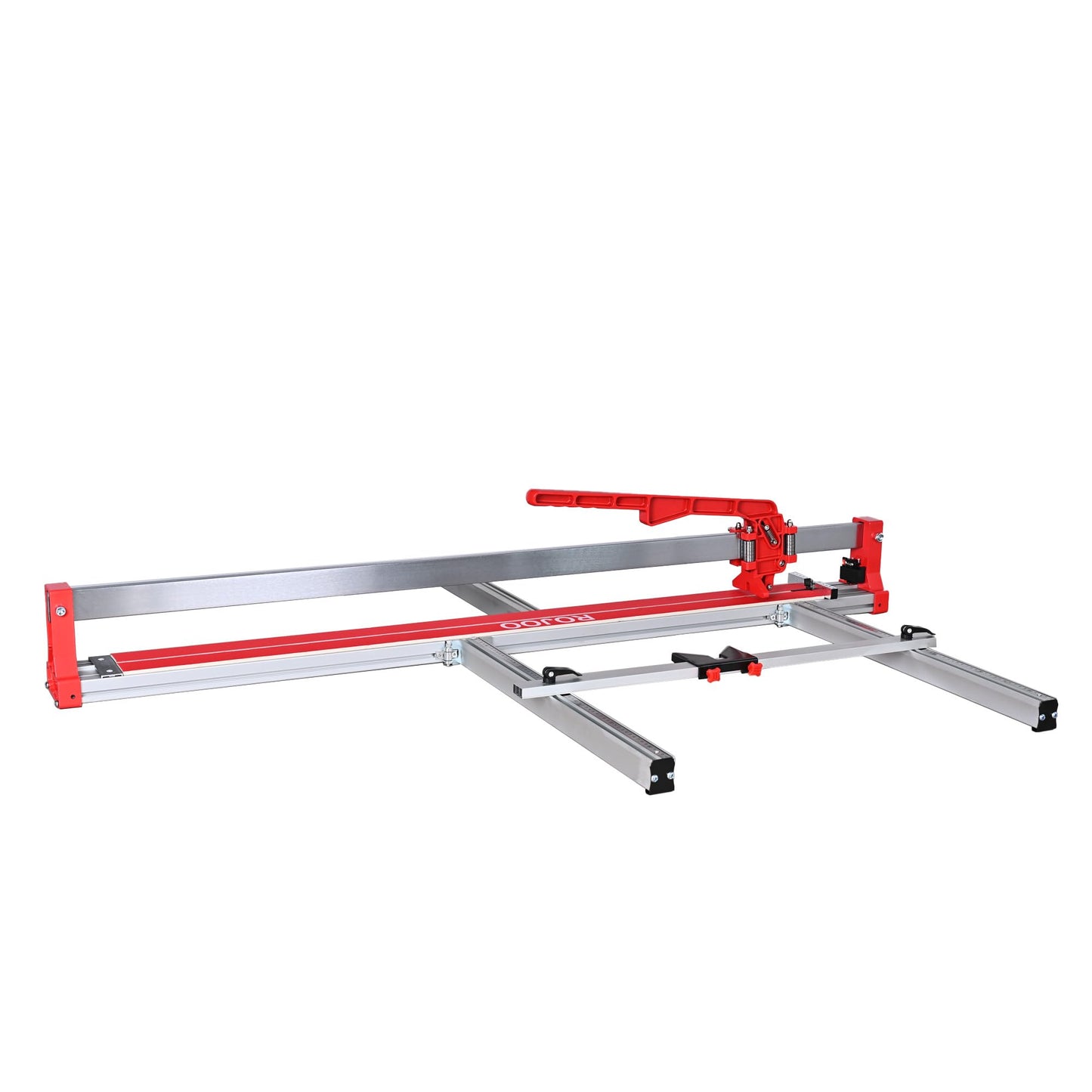 ROJOO 48" 1200mm Ceramic Porcelain Manual Floor Tile Cutter with Sliding Guide,Professional Heavy-Duty Aluminium Base, Adjustable Measurement Scale R2823 (48inch)