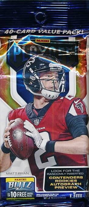 2018 Panini Playoff Football EXCLUSIVE HUGE JUMBO FAT Pack with 40 Cards! Look for Rookies &amp Autos of JOSH ALLEN Lamar Jackson Baker Mayfield Sequon Barkley Nick Chubb &amp Many More!