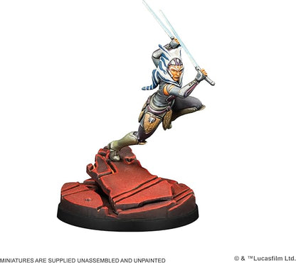 Asmodee Star Wars Shatterpoint I Am No Jedi Duel Pack - Includes Ahsoka Tano &amp Darth Vader Tabletop Miniatures Strategy Game for Kids and Adults Ages 14+ 2 Players 90 Min Playtime
