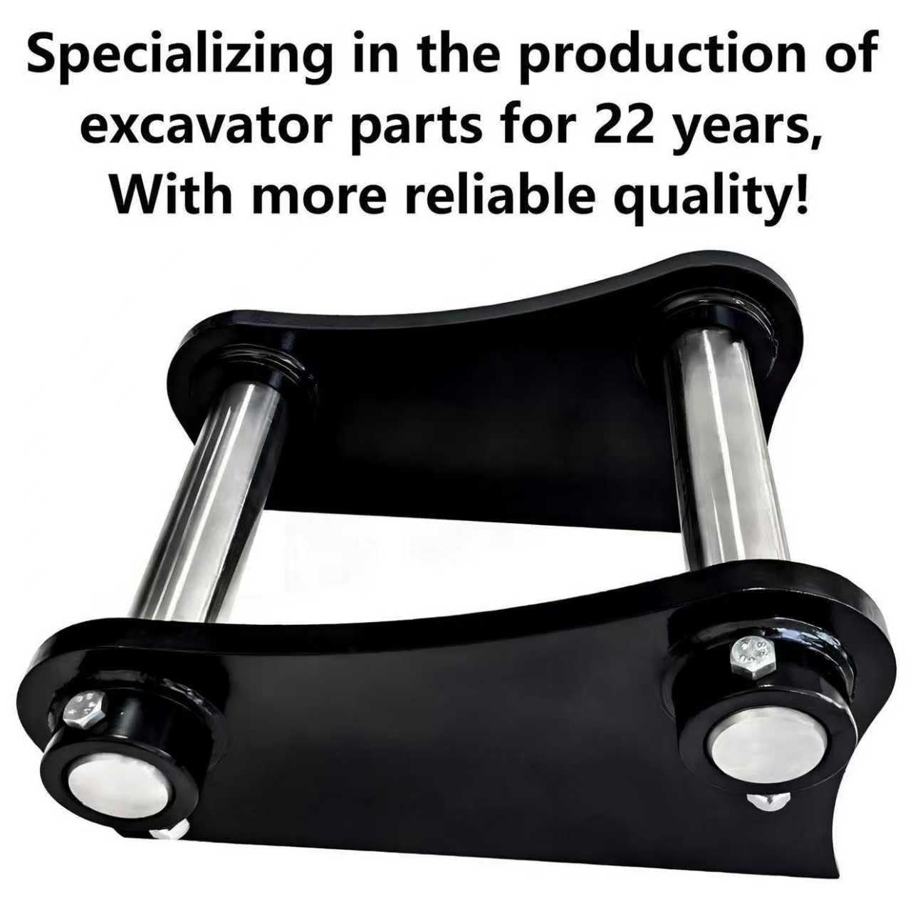 Bucket Attachment Ear Weld/with Grease Nipple Pins ，on 40mm 7-13/16" C-C Compatible Cat 304 303.5 Mini Excavator，Mini Excavator Accessories Bucket Attachment