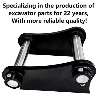 Bucket Attachment Ear Weld/with Grease Nipple Pins ，on 40mm 7-13/16" C-C Compatible Cat 304 303.5 Mini Excavator，Mini Excavator Accessories Bucket Attachment