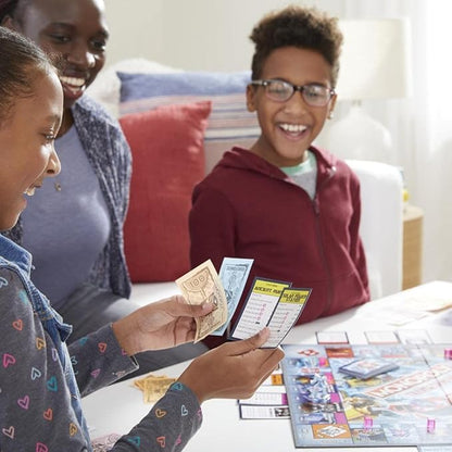 Monopoly: Transformers Edition Board Game for 2-6 Players Kids Ages 8 and Up Includes Autobot and Decepticon Tokens