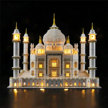 LED Light Kit Compatible with Lego 10256 Taj Mahal (Ver.2017) - Lighting Set for Creator Building Model (Model Set Not Included)