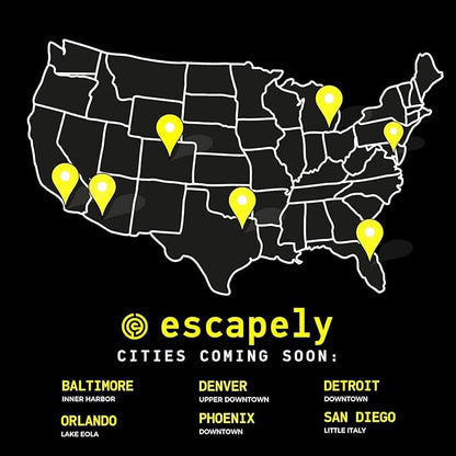 Phoenix Outdoor Escape Room | Real City Scavenger Hunt | Gifts for Adults &amp Families | 1-6 Players 2-3 Hours 1.5 Miles Walking Distance