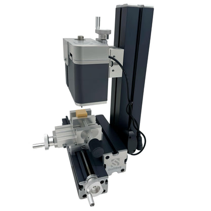 EssSthmy 60W 12000RPM High-power Mini Metal Milling Machine,High-Precision Milling Machine For Metal/Wood, DIY Tools For Woodworking