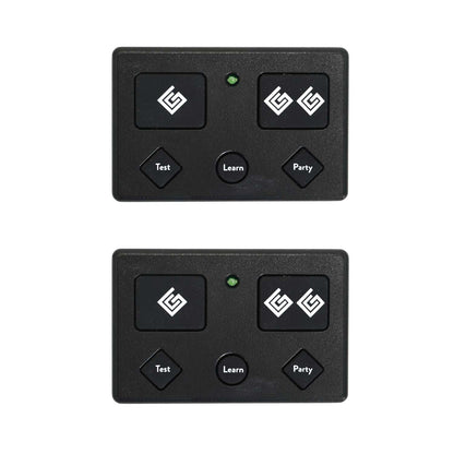 Ghost Controls Decorative Dual Solar Automatic Gate Opener with 2 Premium Wireless Keypads Bundle