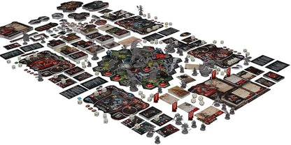 Awaken Realms Grimcoven Small Box (Core Box + Stretch Goals) Standard Edition - Dark Victorian Boss Battler Board Game Tactical Miniature Combat Ages 14+ 1-5 Players 3 Hour Playtime