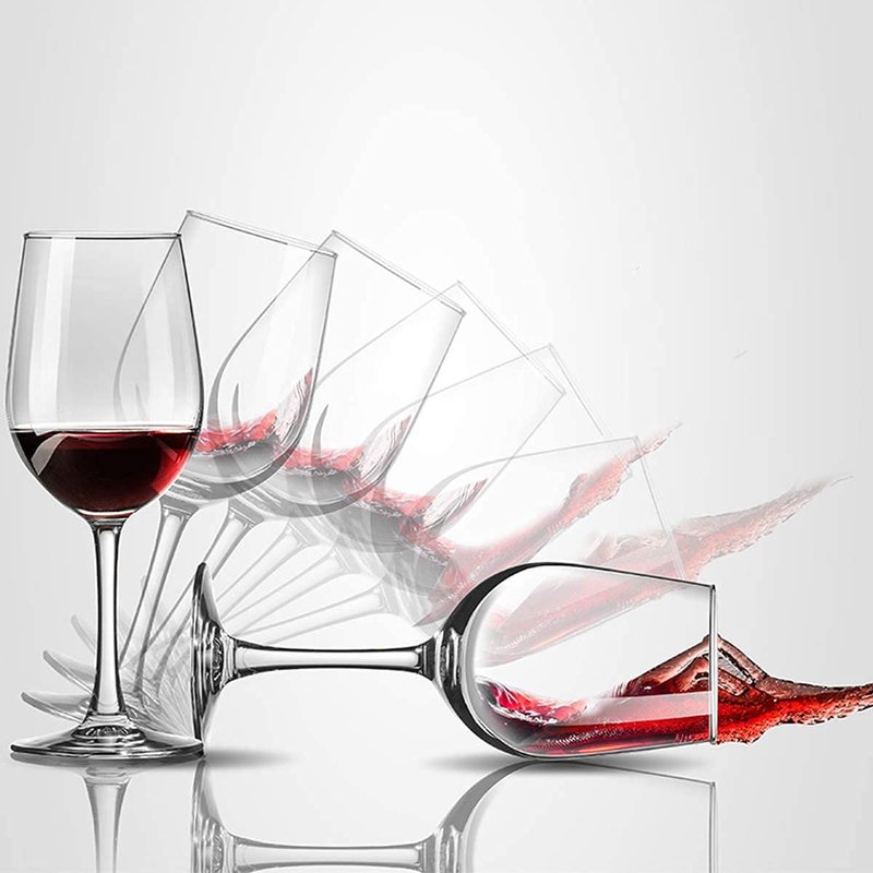 PARACITY Wine Glasses, christmas gift, Clear Glass, Long Stem Wine Glass for Red and White Wine - 10 OZ (Set of 2), Mother's Day Gift