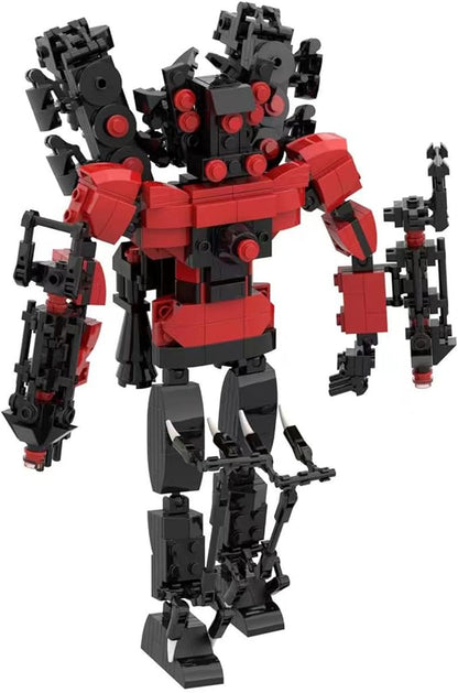 Toilet Blocks Toys TV Man Building Blocks ToysConstruction Playset Blocks Action Figure Building Blocks for Adults Kids 575 PCS