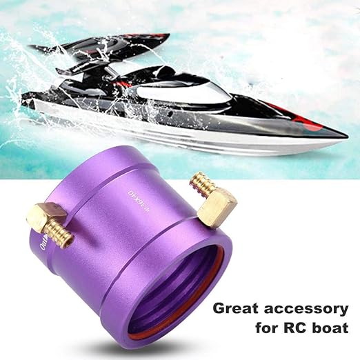 Bewinner 36mm Metal Water Cooling JacketPerfect Water Cooling Jacket for RC MotorsSuitable for 3650/3660 Motorwith Good Heat Dissipation Performanc
