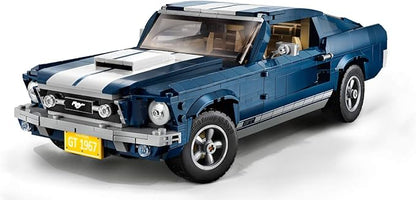 LEGO Creator Expert Ford Mustang 10265 Building Set - Exclusive Advanced Collector's Car Model Featuring Detailed Interior V8 Engine Home and Office Display Collectible for Adults and Teens