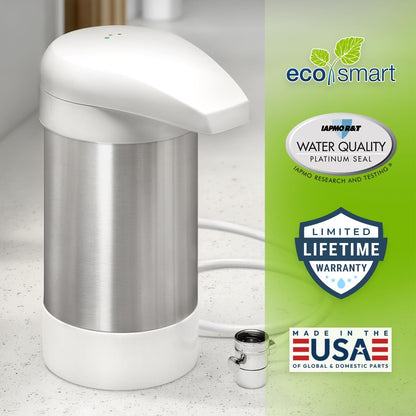 WaterChef C7500 Premium Countertop Water Filter System with Intelligent Monitor (White), 1,000 Gal., Certified for 78 Contaminants, Made in USA