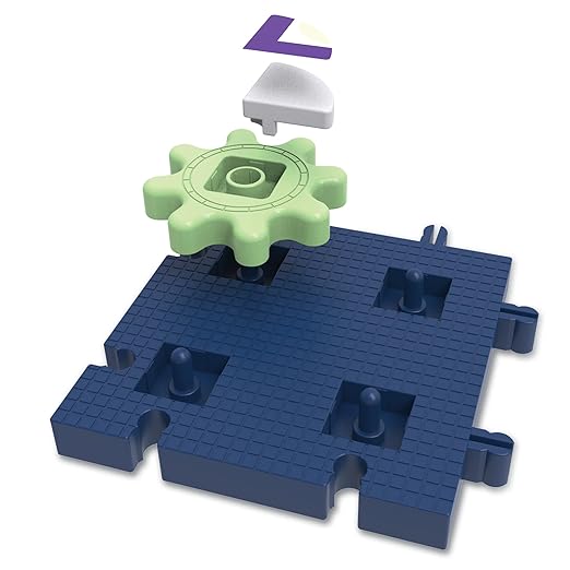 Learning Resources Glowing PatternGears - Building Set with Glow in the Dark Stickers Toddlers Hands-On Toy STEM Construction &amp Engineering Fine Motor Gifts for Boys and Girls