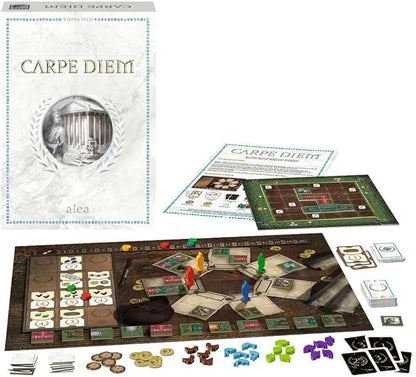 Ravensburger Carpe Diem Strategy Board Game - Engaging Mind Teaser for Ages 10 &amp Up | Alea 2021 Edition | Educational and Fun | Quality Craftsmanship | Legacy Brand (26926)