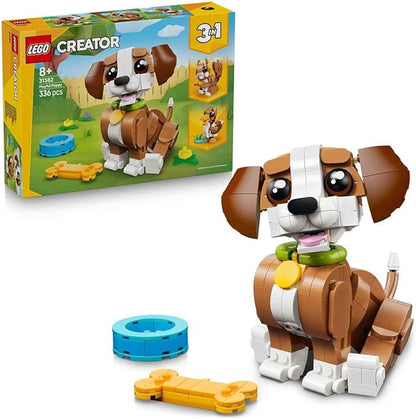 LEGO Creator Play Together! 31382 Prank Dog Toy Birthday Present Blocks Girls Boys Children 8 Years Old 9 Years Old 10 Years Old Elementary School Students Animals Pretend Play Pretend
